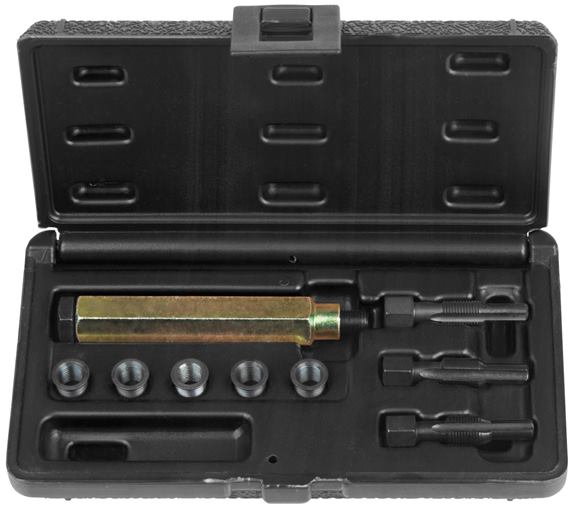 KS Tools 150.5030 THREADfix Reparatur-Satz M9x1 f.Glühkerzen,9-tlg.