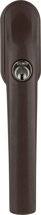 ABUS 37373 2 Fenstergriff FG300 B AL0125 Aluminium braun abschließbar