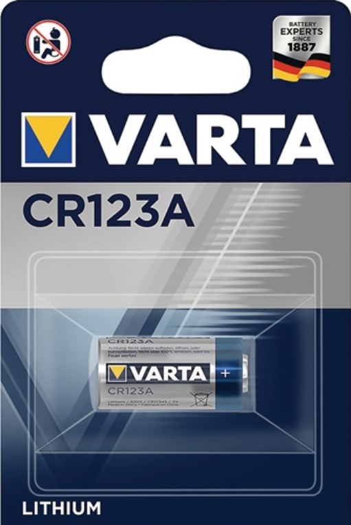 VARTA 06205   301 401 Batterie ULTRA Lithium 3 V CR123A 1430 mAh CR17345 6205