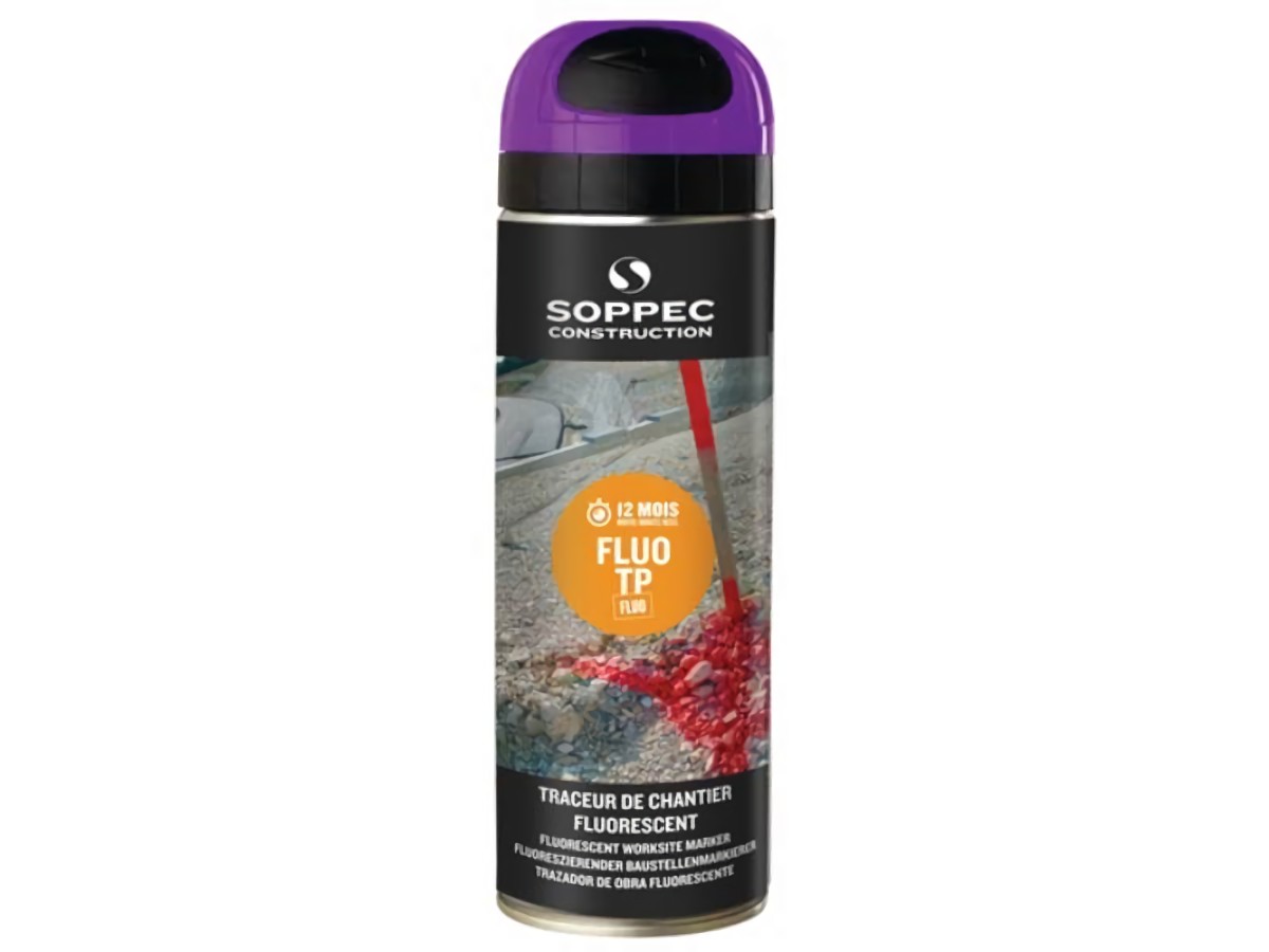 SOPPEC 141520E Baustellenmarkierspray FLUO TP leuchtviolett 500 ml