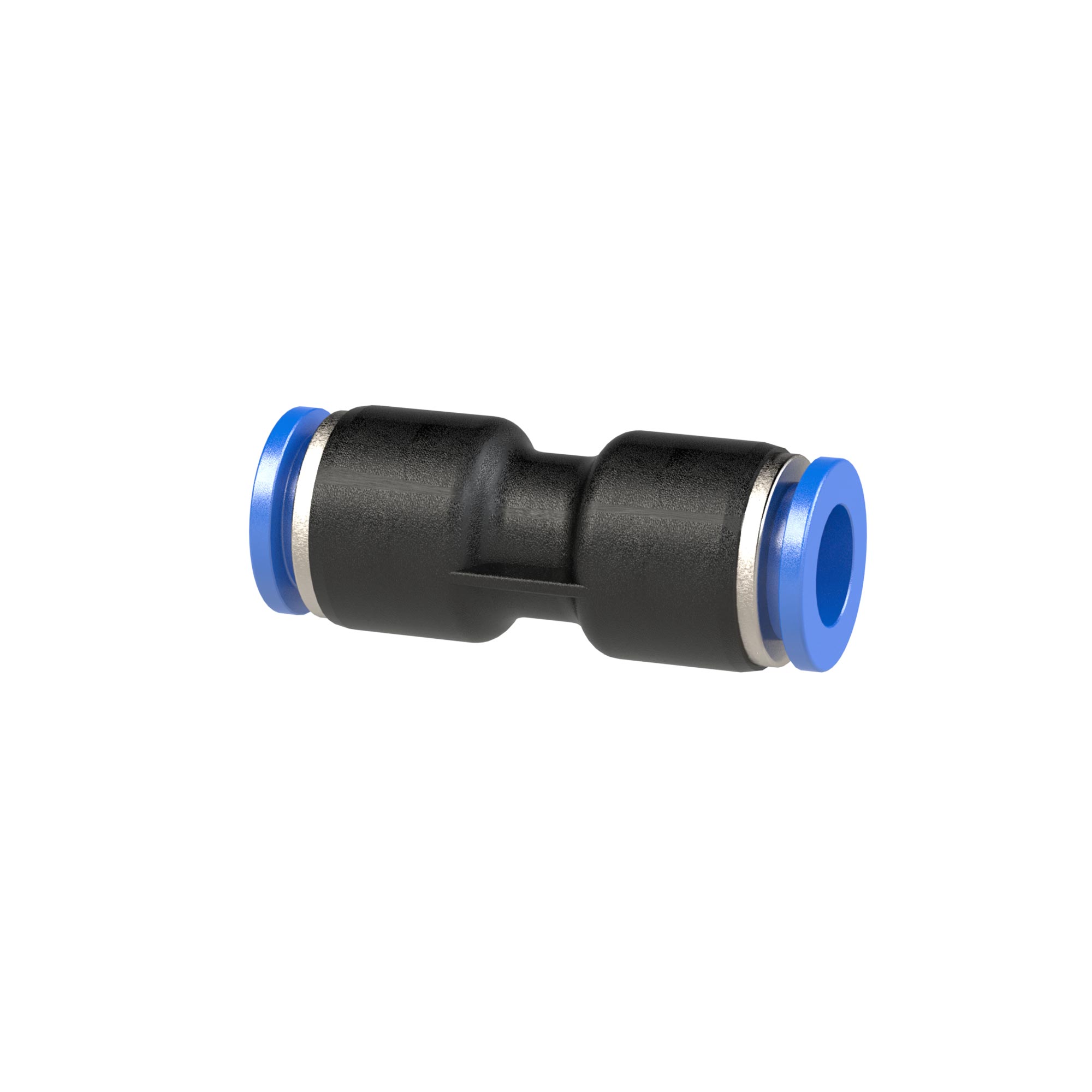 RIEGLER 109793 Gerade Steckverbindung Blaue Serie 4 mm  L1 33,0 mm