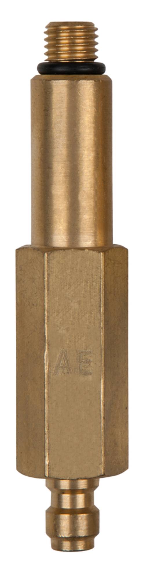 KS Tools 150.2345 Adapterstück (lang) M8x1,0 AG + 1/4'' Schlauchanschluss