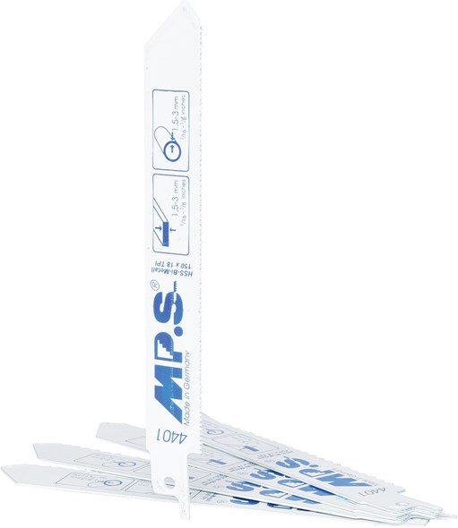 KS Tools 129.4411 Säbelsägeblatt, 150mm, 1,8mm, 5er Pck