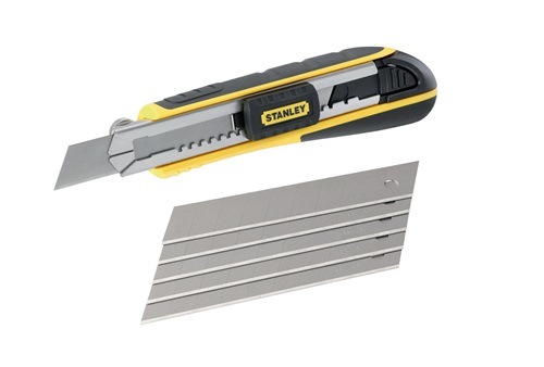 STANLEY 1-10-481 Cuttermesser FatMax Klingenbreite 18 mm Länge 180 mm