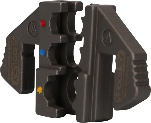 KS Tools 115.1415 Paar Crimp-Einsätze für isolierte Kabelschuhe