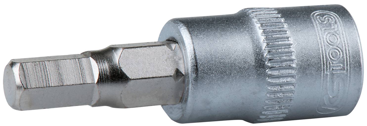 KS Tools 911.3864 3/8'' Bit-Stecknuss Innensechskant, 4mm