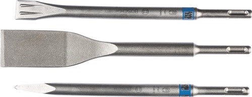 BOSCH 2607019159 Meißel-Set SDS-plus SDS-plus 3-teilig selbstschärfend Länge 250