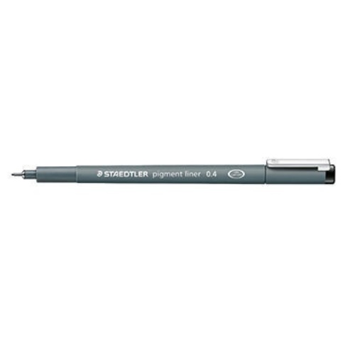 STAEDTLER Fineliner pigment liner 308 04-9 0,4mm schwarz
