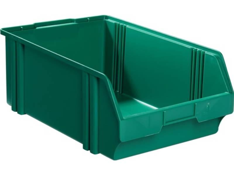 LA-KA-PE LK1 GRÜN Sichtlagerkasten  L460/425xB306xH183mm PS grün