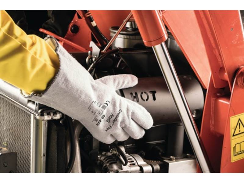 ANSELL 42474100 Hitzehandschuhe ActivArmr® 42-474 Größe 10 grau  EN 388, EN 407