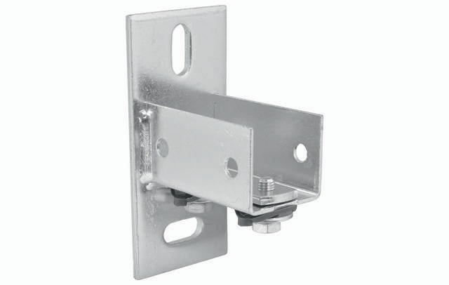 WALRAVEN 6613235 Wandplatte Typ 661 verzinkt, für Schiene WM35