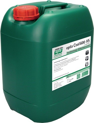 OPTA 602095855 Hochleistungskühlschmierstoff Cool 600 HS BF wassermischbar 10 l