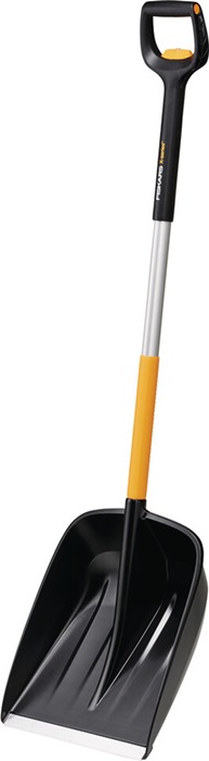 FISKARS 1057188 Schneeschaufel X-series Teleskop Kunststoff/Alu schwarz Blattmaß