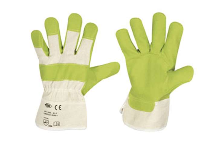 MEMPHIS, Mech. Schutzhandschuh, PVC, rot, 60 cm  Gr. 10,5