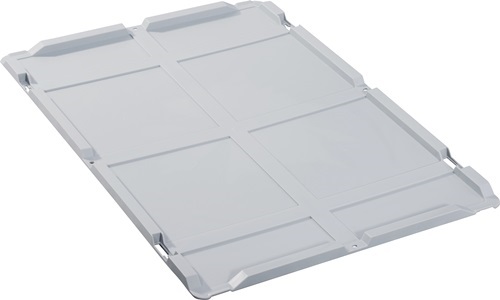 ALLIT 456795 Stülpdeckel  PP L600xB400mm grau für Transportstapelkasten
