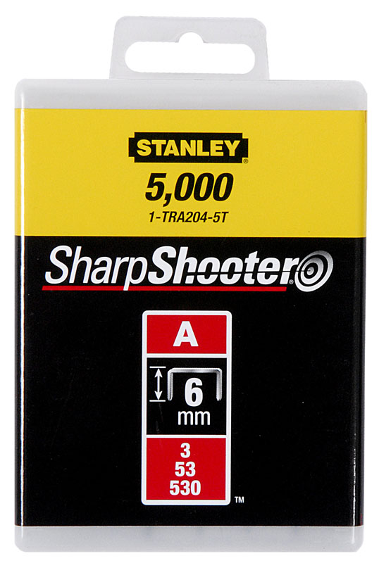 STANLEY 1-TRA204-5T Klammern Typ A 6mm 5000 St