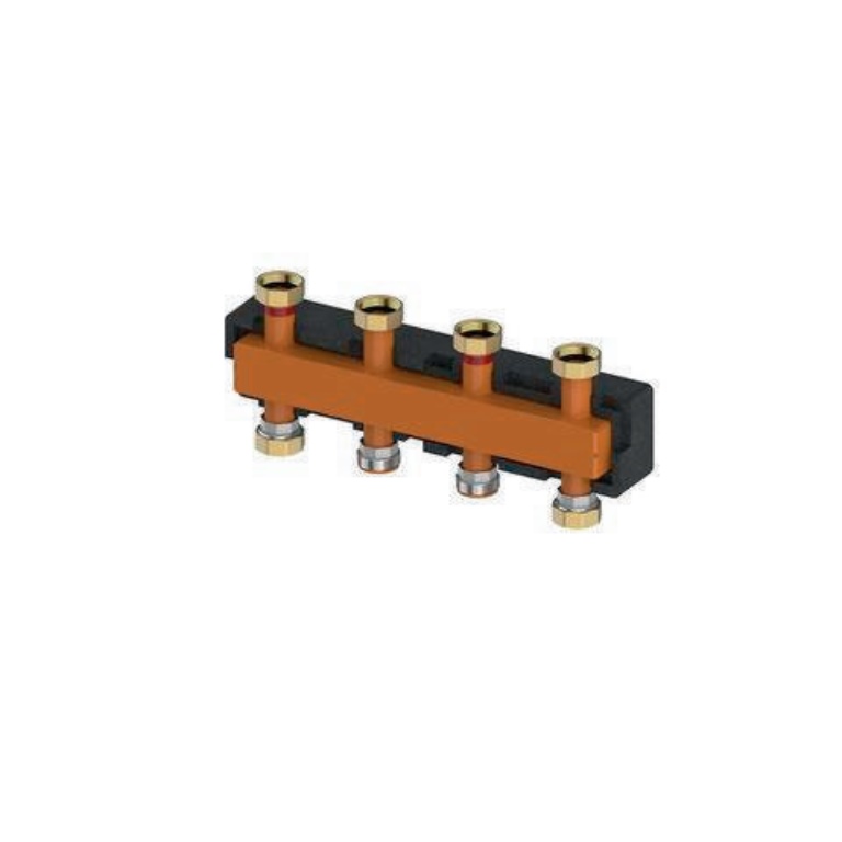 FLAMCO M66301.2 Verteilerbalken  bis 70 kW für bis zu 3 Heizkreise Standard bis