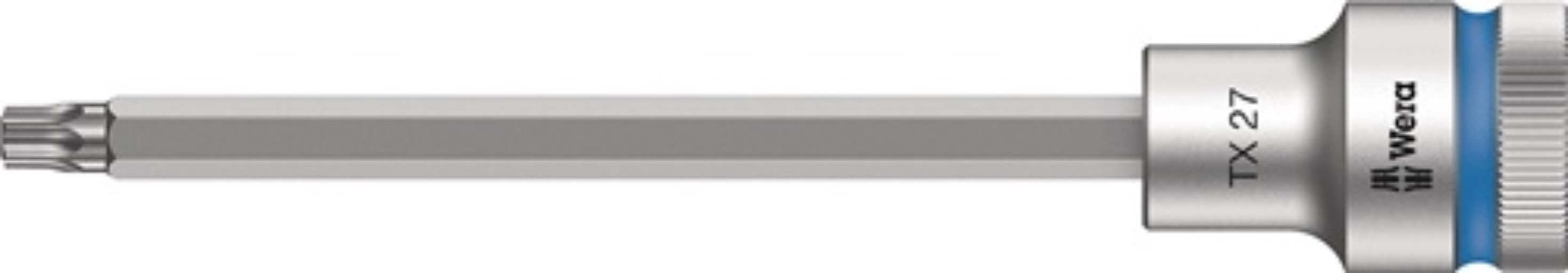 WERA 05003852001 Steckschlüsseleinsatz 8767 C HF TORX® 1/2 '' T27 Länge 140 mm