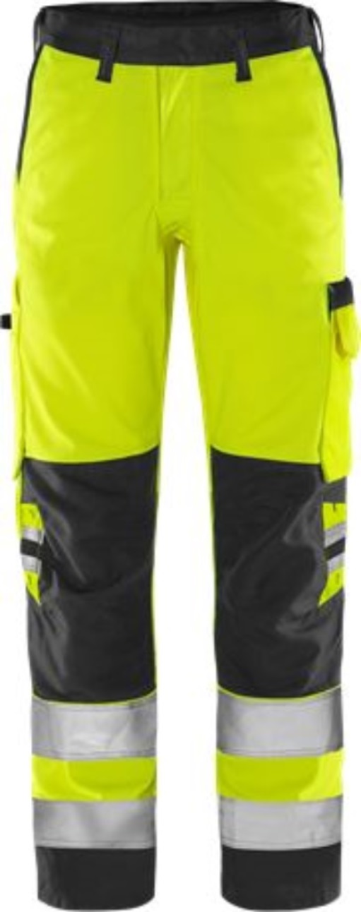 Fristads Kansas 131982-196 High Vis Green Hose Kl. 2 2651 GPLU Gr.C150 Warnschut