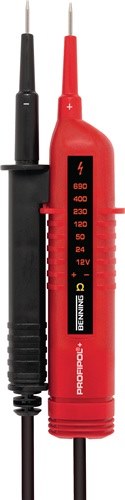 BENNING 020023 Spannungs-/Durchgangsprüfer PROFIPOL®+ 12-690 V AC/DC  CAT III 60