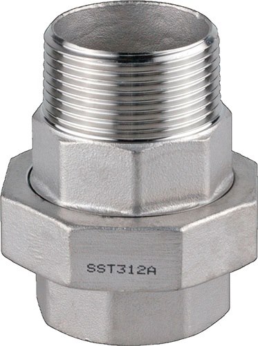 SPRINGER 312A100T Verschraubung EN 10226-1 NPS 1 Zoll konisch dichtend 68 mm 17