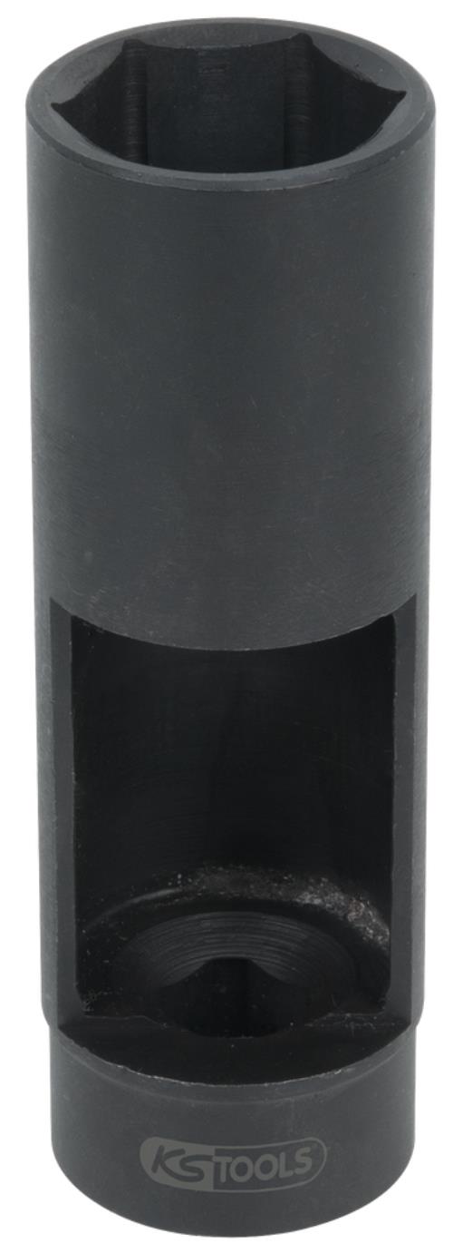 KS Tools 150.2314 1/2'' Einspritzdüsen-Stecknuss, SW 27,0mm 