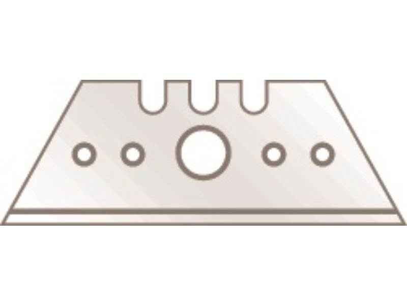 MARTOR 5232.70 Trapezklinge Nr. 5232 L53xB19xS0,63mm mit Lochung