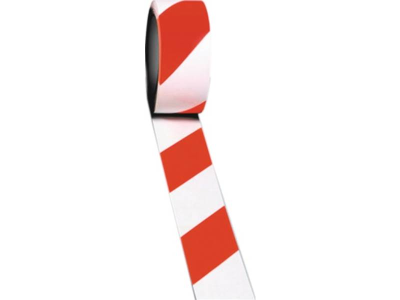 ROCOL RS 56006 Bodenmarkierungsband Easy Tape PVC rot/weiß Länge 33 m Breite 50