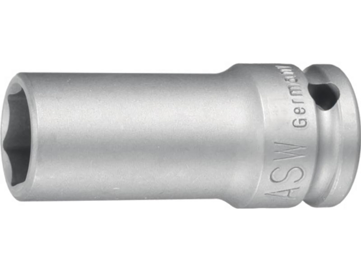 ASW 1000172028 Kraftschraubersteckschlüsseleinsatz 720 L 1/2 '' 6-Kant Schlüssel