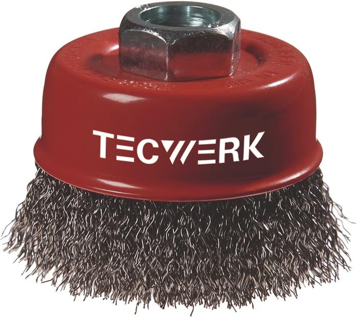 TECWERK 2000841170 Topfbürste D.80mm Drahtstärke 0,3mm STA 8500min-¹ TECWERK 200