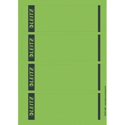 Leitz Ordneretikett 16852055 kurz/breit Papier gn 100 St./Pack.