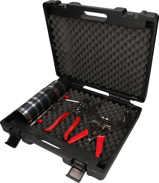 KS Tools 460.5600 Kolbenring-Spannband-Satz, 90 - 175 mm, 5-tlg.