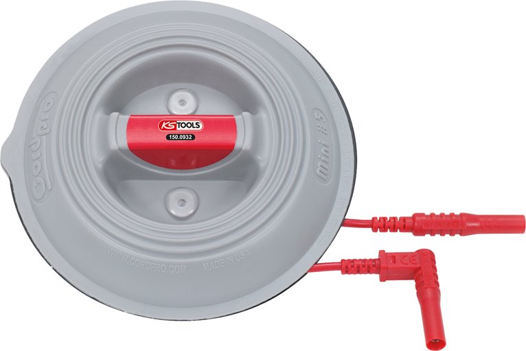 KS Tools 150.0932 Prüfkabelverlängerung 6m, rot