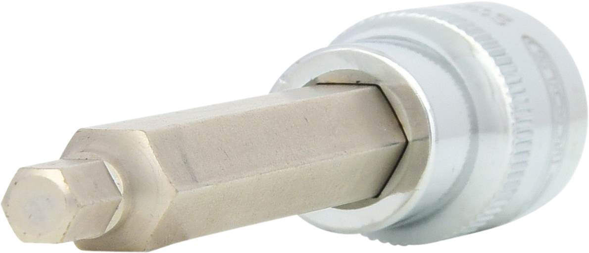 KS Tools 918.1656 1/2'' CHROMEplus Bit-Stecknuss Innensechskant, lang, 6mm