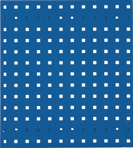 RASTERPLAN 4001.00.0521 Lochplatte  B450xL500mm enzianblau, RAL 5010