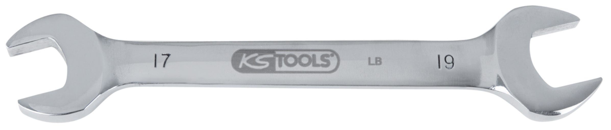 KS Tools 964.2215 EDELSTAHL Doppel-Maulschlüssel, 30x32mm, abgewinkelt
