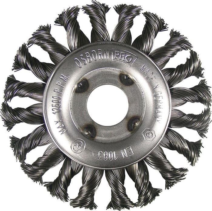 OSBORN 1212631131 Rundbürste  D. 125 mm Drahtstärke 0,35 mm Stahl 13 mm 12500 mi