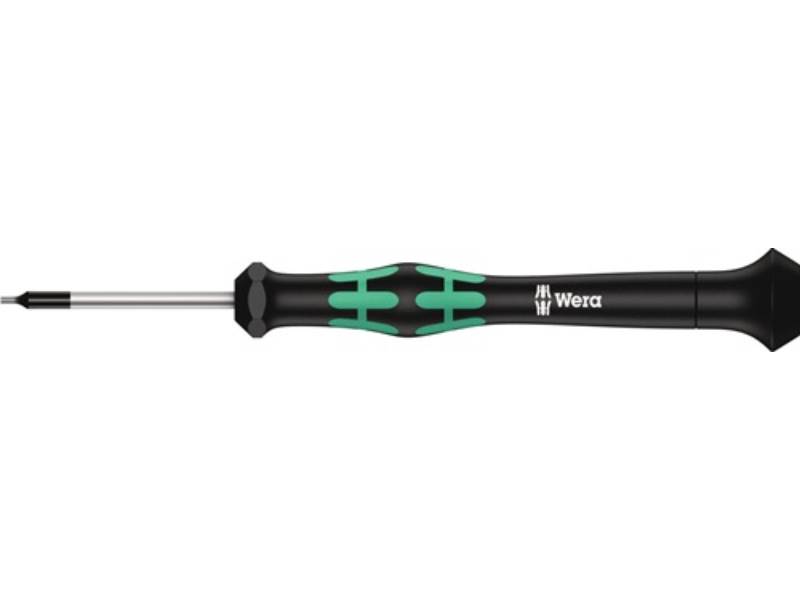 WERA 05118062001 Elektronik-Feinmechanik-Schraubendreher 2054 6-KT. 0,9 mm Kling