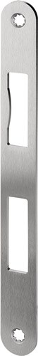 BKS B 9000 0320 Schließblech B 9000 Edelstahl Breite 24 x Länge 235 mm abgerunde