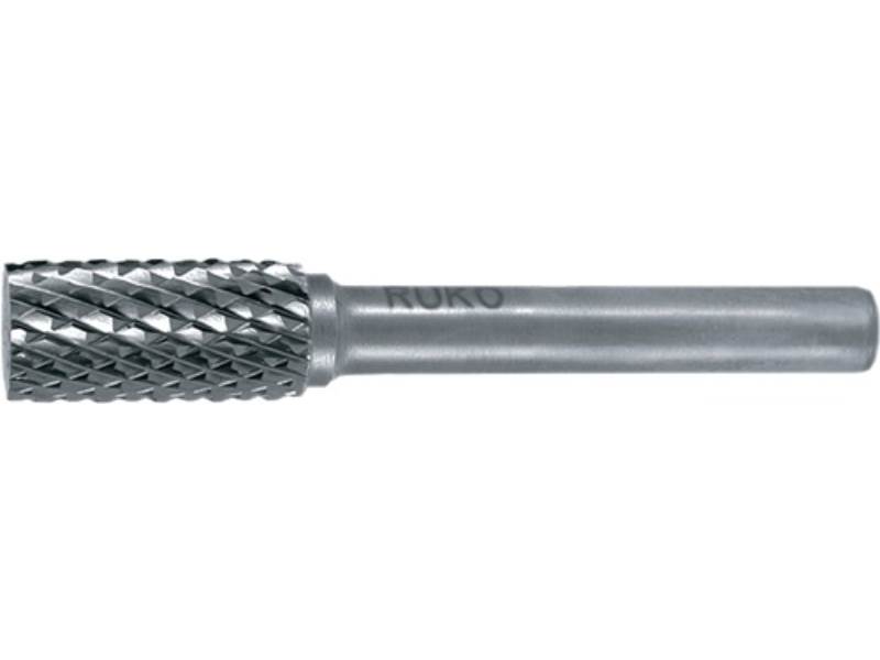 RUKO 116012 Frässtift ZYA Ø 10 mm Kopflänge 20 mm Schaft-Ø 6 mm Hartmetall Blank