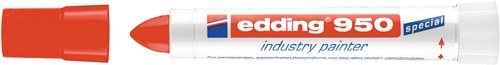 EDDING 4-950002 Pastenmarker 950 rot Strichbreite 10 mm Rundspitze