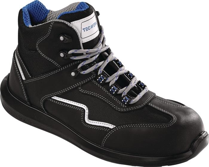 TECWERK  Sicherheitsstiefel Juist Größe 45 W. 11 schwarz S3S FO SR EN ISO 20345: