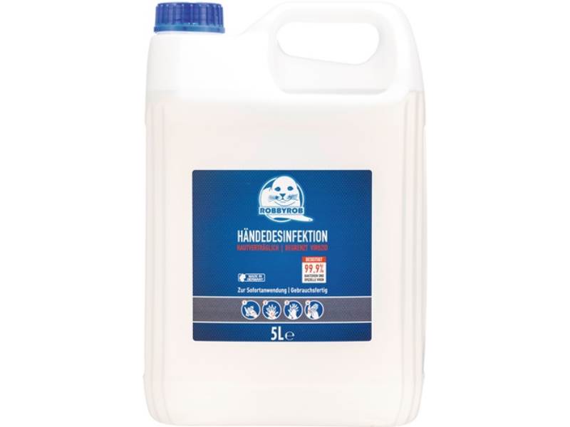 ROBBYROB 2750000000 Hände-Desinfektionsmittel Robbyrob 5 l
