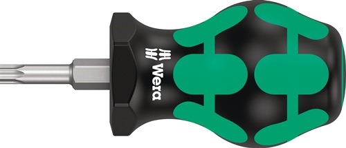 WERA 5008859001 Schraubendreher 367 TORX® Stubby Gr.T 25 Klingenlänge 25 mm 2
