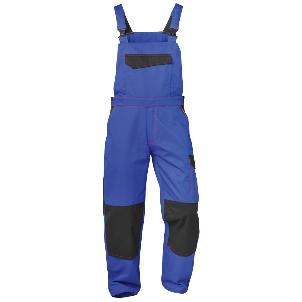 Gr .62 *ANDERLECHT* TWILL-LATZHOSE blau *ANDERLECHT* TWILL BIB TROUSERS