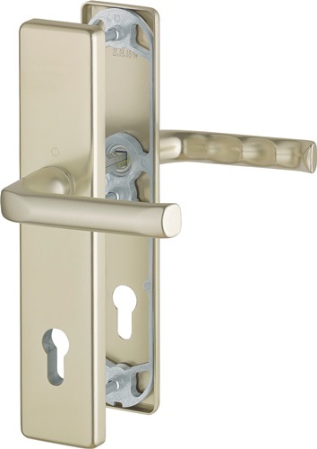 HOPPE 1775174 Schutzgarnitur London 113/2221A/2440 Aluminium F2 92 mm 67-72 mm
