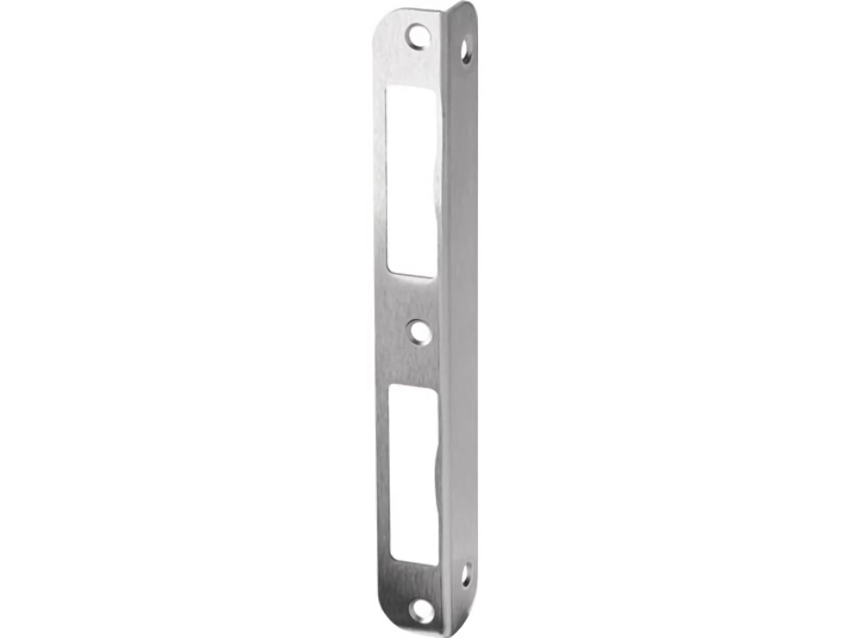 BKS S4010092 Winkelschließblech S401 Stahl silber Winkel B20xL190mm rund Tiefe 2