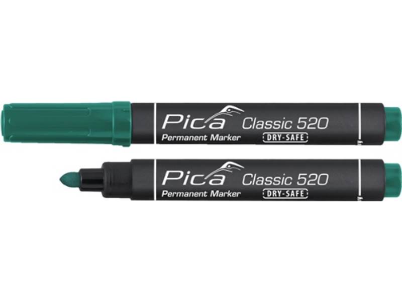 PICA 520/36 Permanentmarker Classic grün Strichbreite 1 - 4 mm Rundspitze