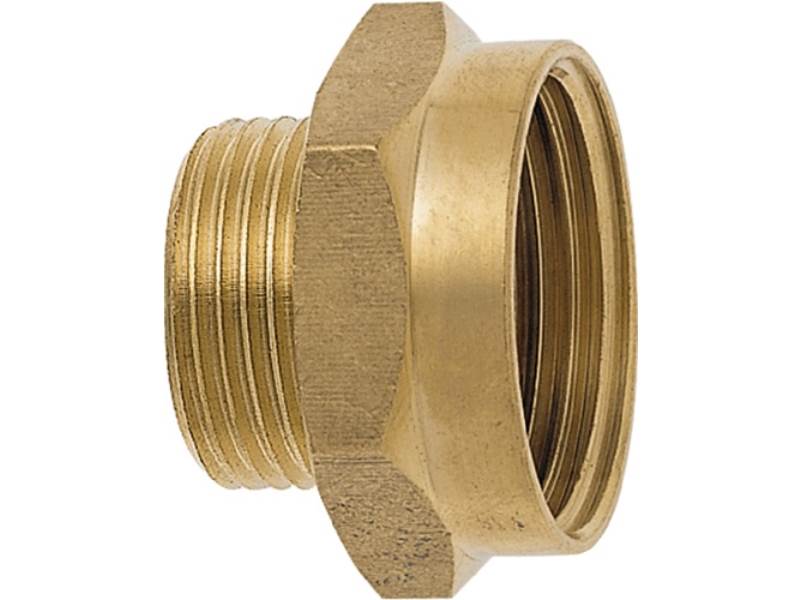 GEKA 30.2141 Gewindenippel GEKA Messing Innengewinde 1/2 '' Außengewinde 3/4 ''