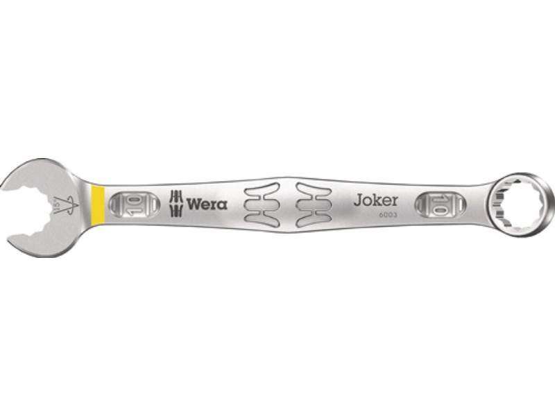 WERA 5020201001 Ringmaulschlüssel 6003 Joker SW 10 mm Länge 125 mm Form A CV-Sta